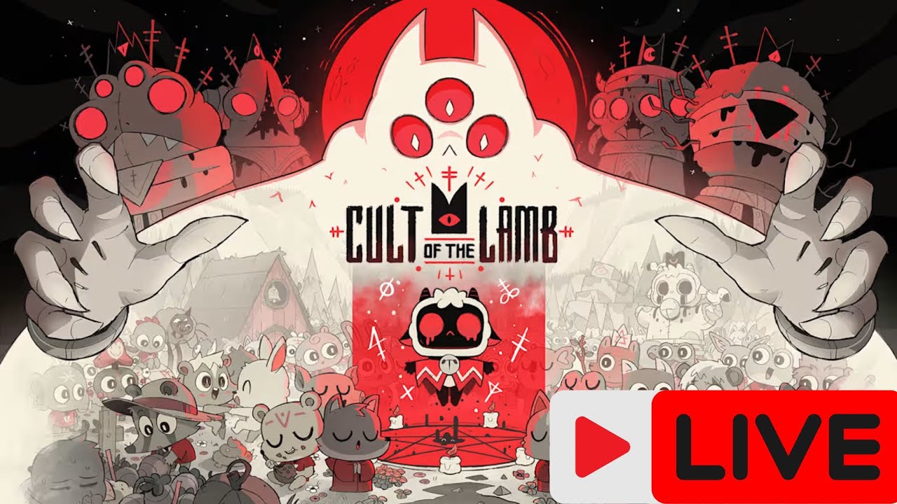 CULT OF THE LAMB AND OTHER GAMES... LIVE 🔴