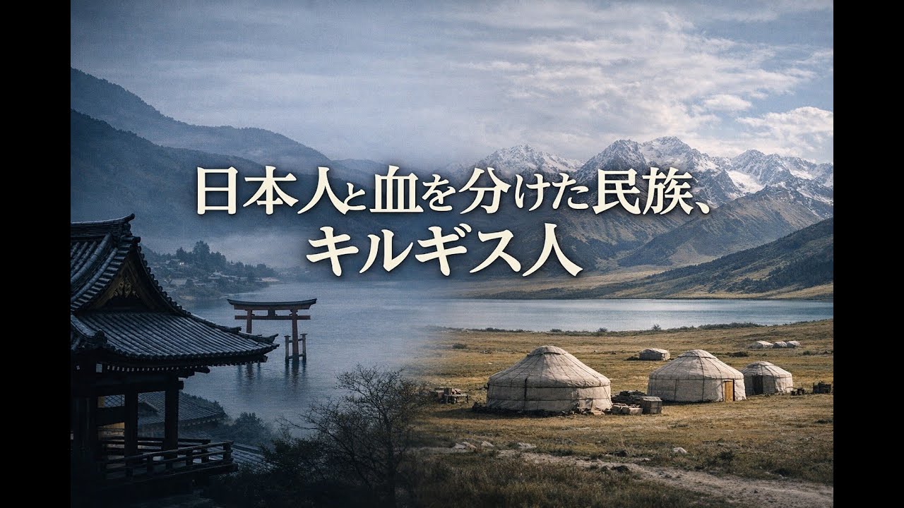 日本人と血を分けた民族、キルギス人