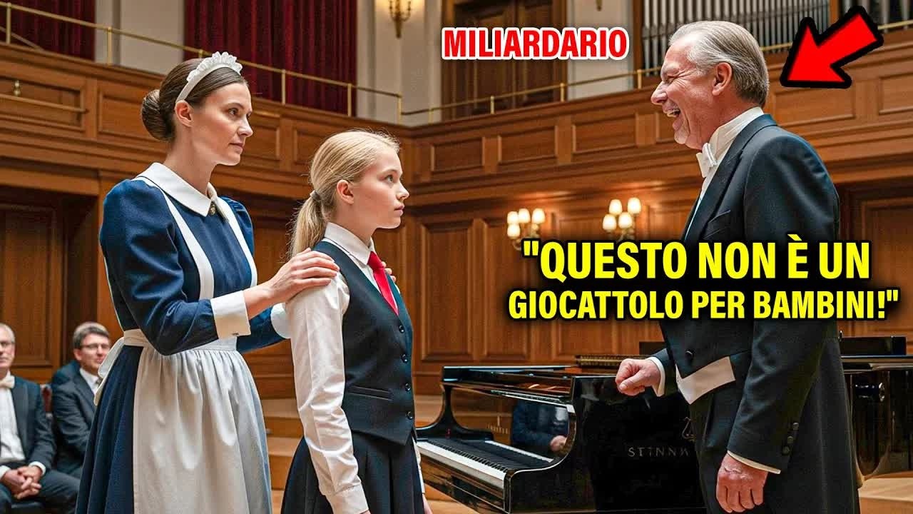 «Posso suonarlo per mia madre？ Risero della figlia della domestica, ignari del suo talento »