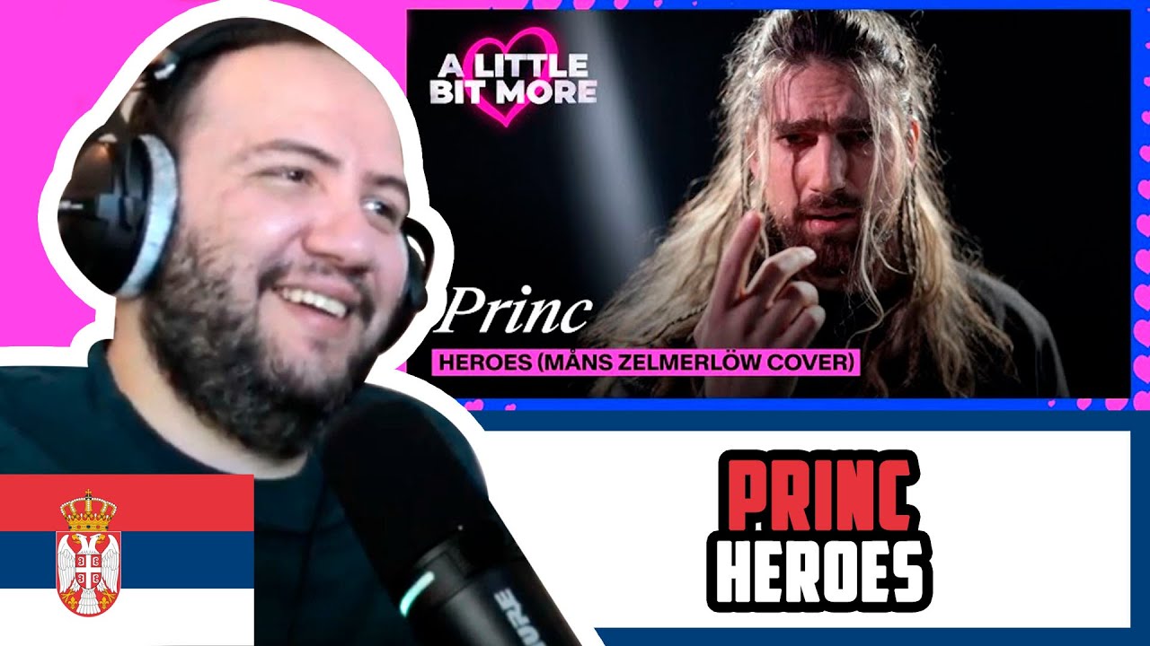 🇷🇸 Princ - Heroes (Måns Zelmerlöw Cover) | Serbia | #EurovisionALBM |  TEACHER PAUL REACTS