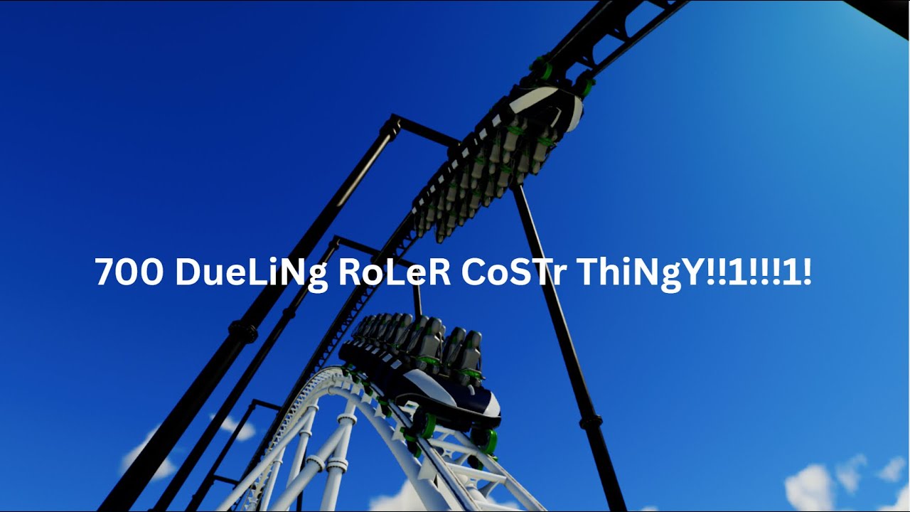 Dueling 700 foot coasters!!1!1!111!1!1!1