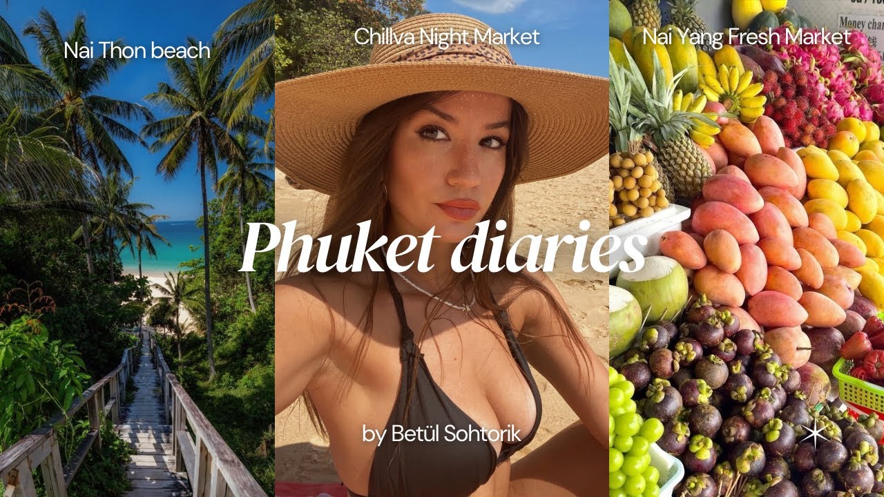 Living in Phuket Diaries | Nai Thon Beach, Night Market & Shopping ☀️🛍️