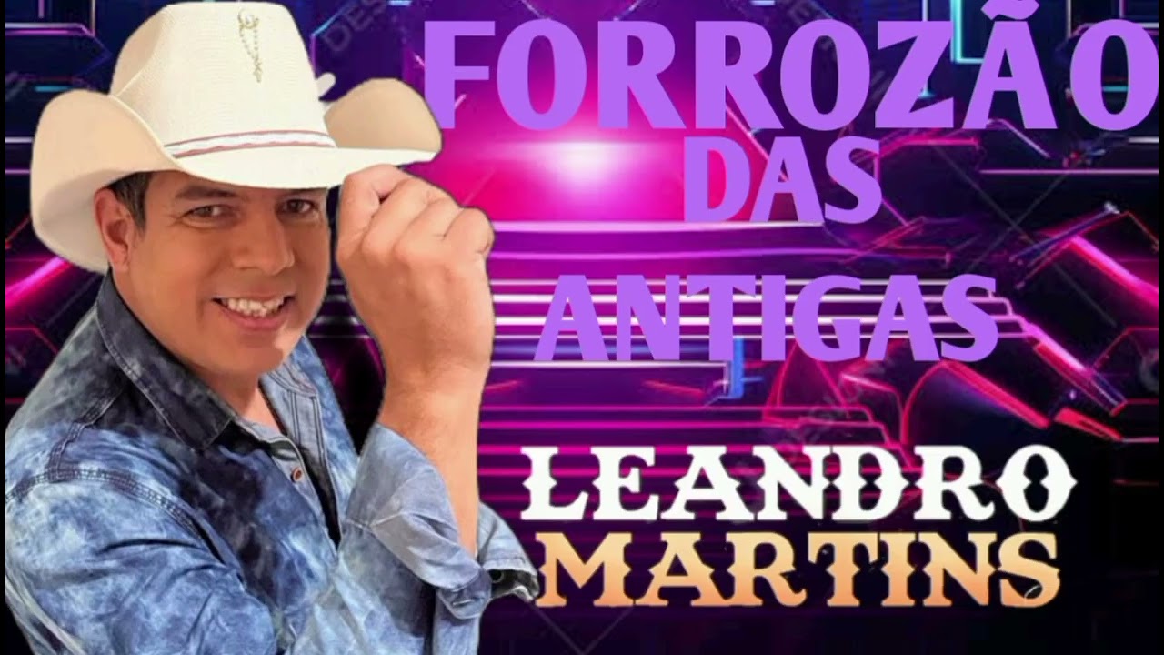 Leandro Martins na pegada do forro forrozão antigo 