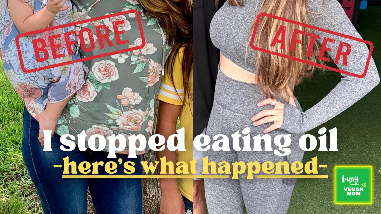 this happened to my body when I STOPPED eating oil 😳