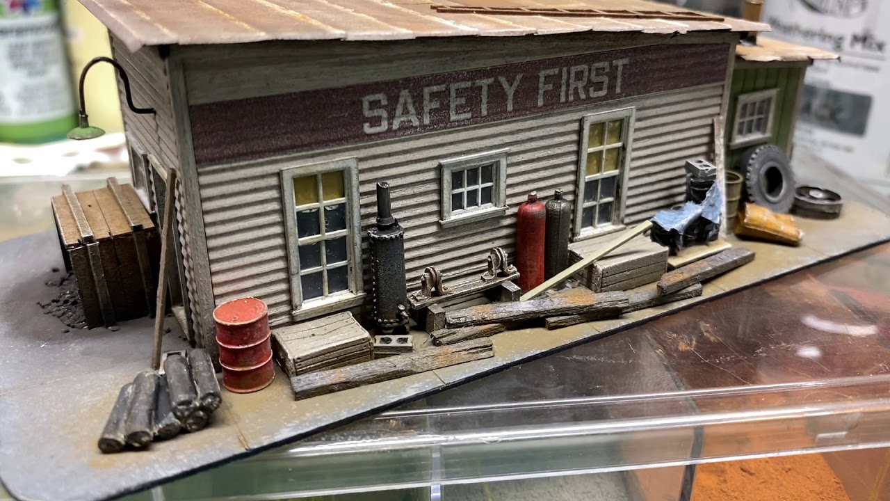 New Haven Railroad Layout Workshop Series Vol 6 “Fos Scale Yard 1 Office Build”