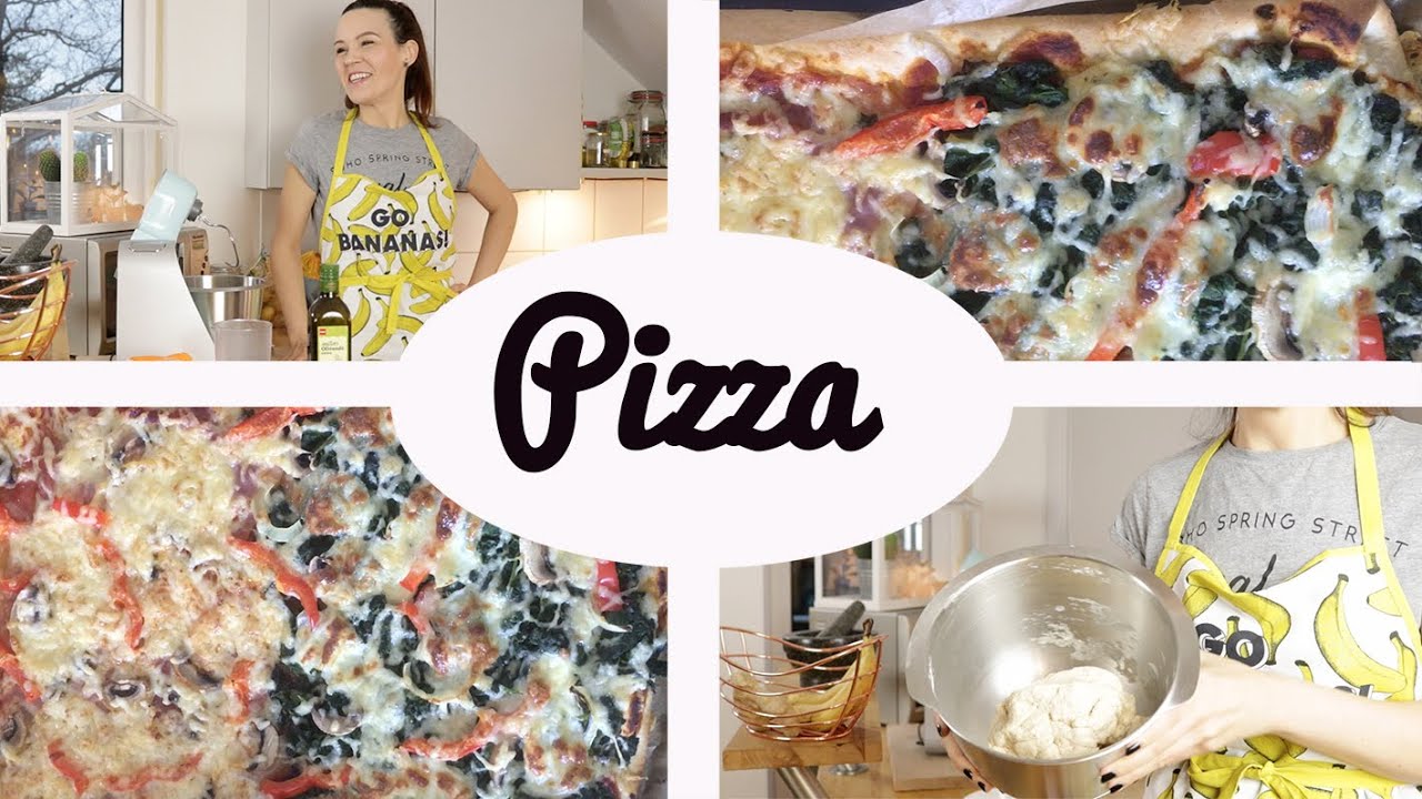 Random Fitwoch: Die beste Pizza der Welt! Super easy Pizzateig-Rezept.