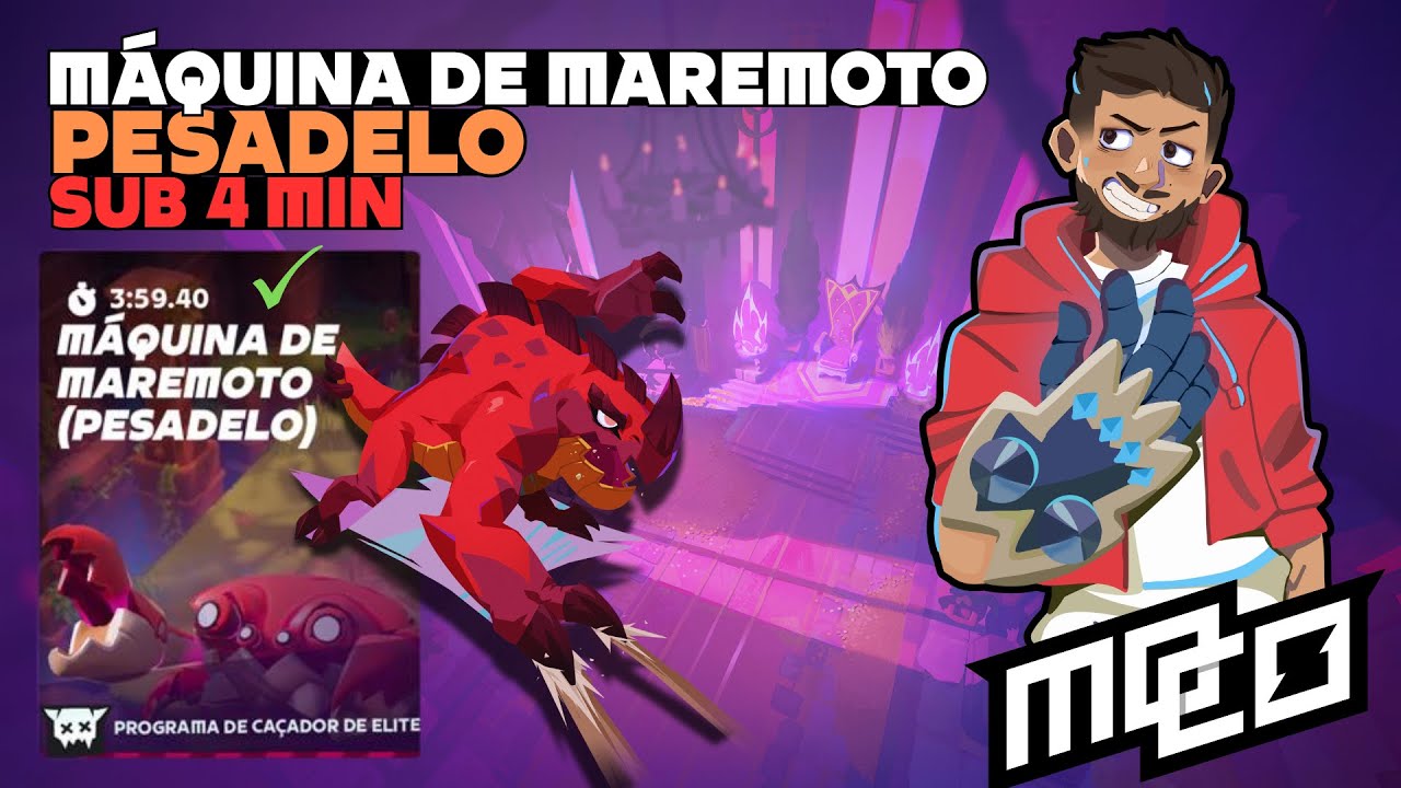 MÁQUINA de MAREMOTO em MENOS de 4 MINUTOS no PESADELO #joinmoco