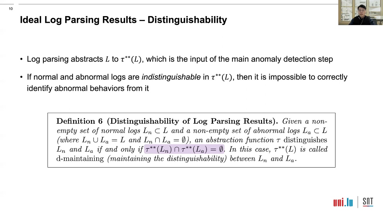 A Theoretical Framework for Understanding the Relationship between Log Parsing and Anomaly Detection