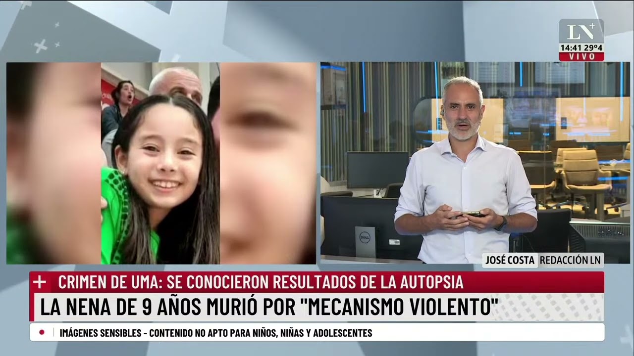 Los detalles de la autopsia al cuerpo de Uma; crimen de la hija de un custodio de Bullrich