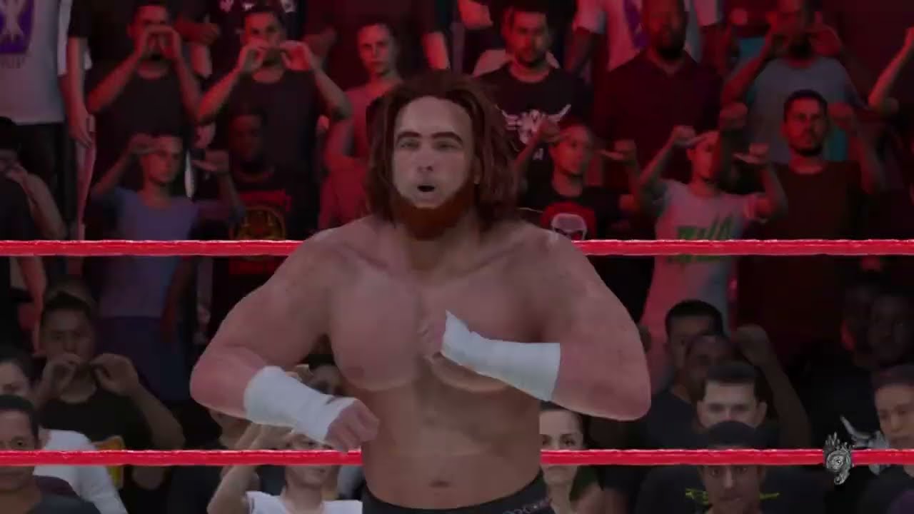 WWE2K25 Пользовательская вселенная: Вход в M.A.W. 1 сезон 17 серия, матч 2: Команда Грин против т...