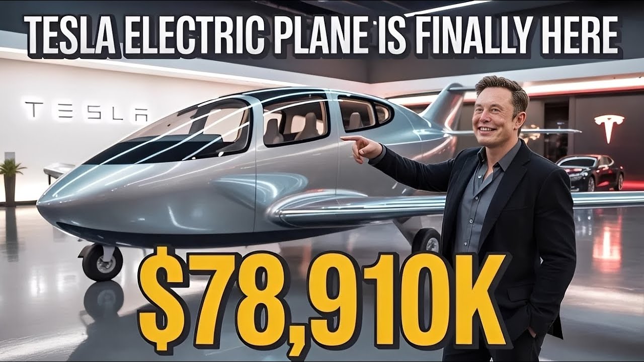 $78,910 Tesla Electric Plane Lands in 2026: INSIDE the Revolutionary Production Plan Revealed