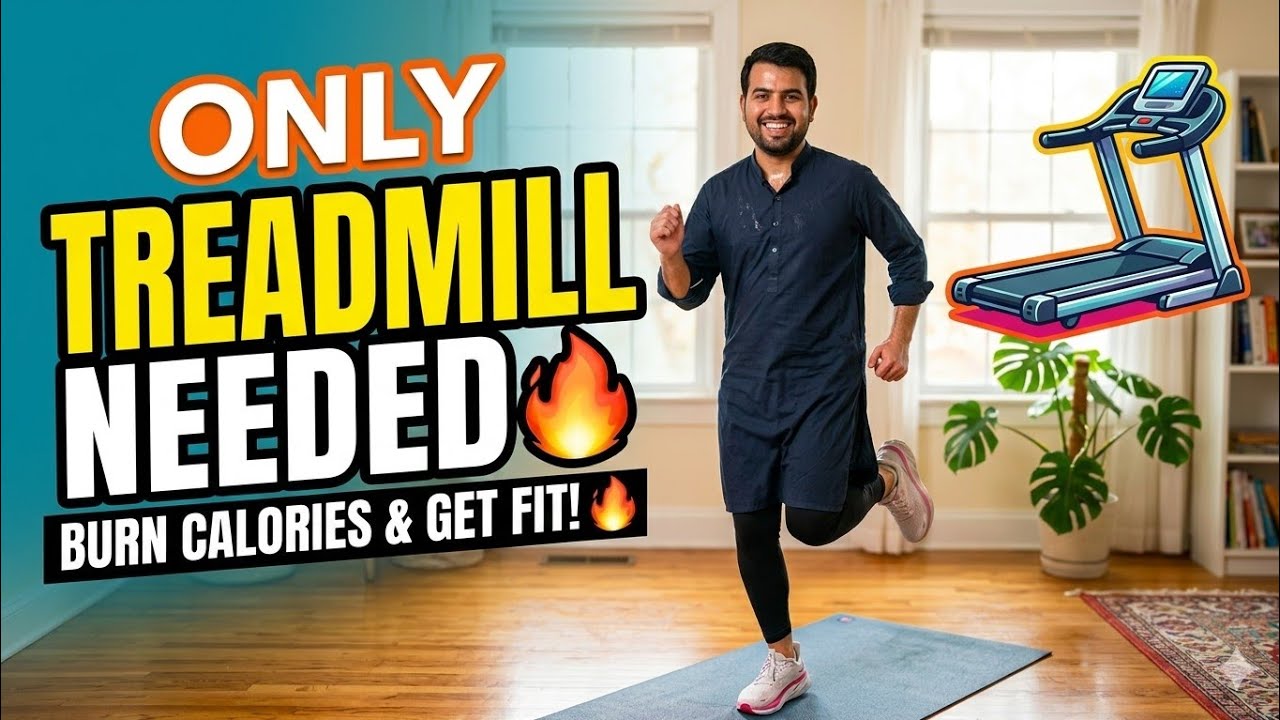Sikandar Ijaz Official is live!A treadmill is the sole requirement.