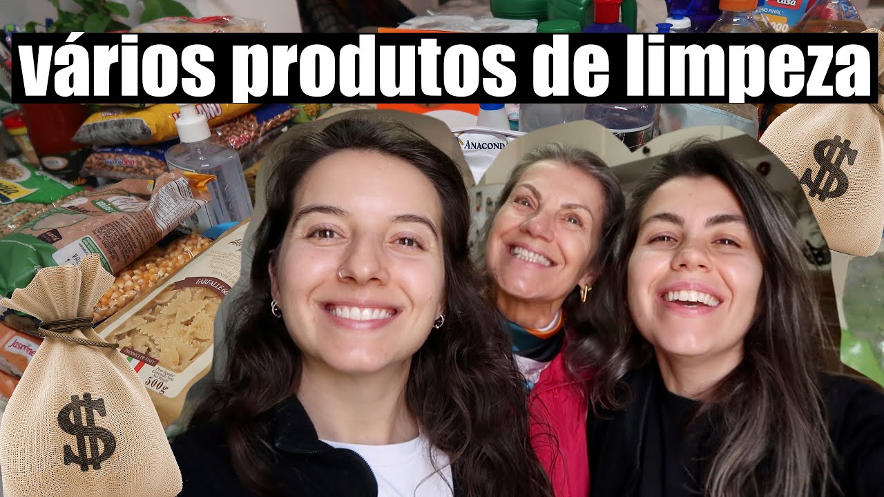 O QUE DUAS VEGANAS COMPRAM NO SUPERMERCADO: COMPRA VEGANA DO MÊ$ | TNM Vegg