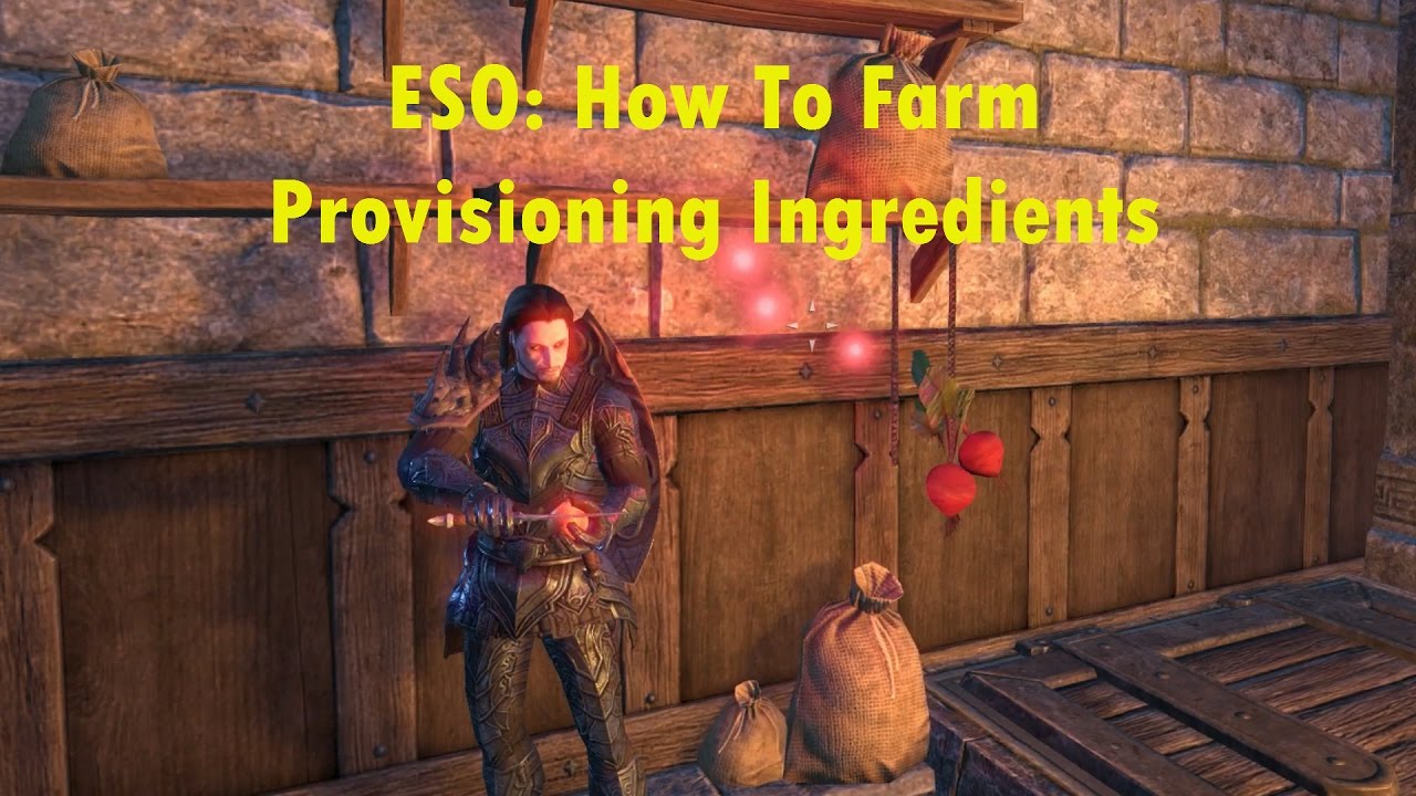 ESO: How To Farm Provisioning Ingredients