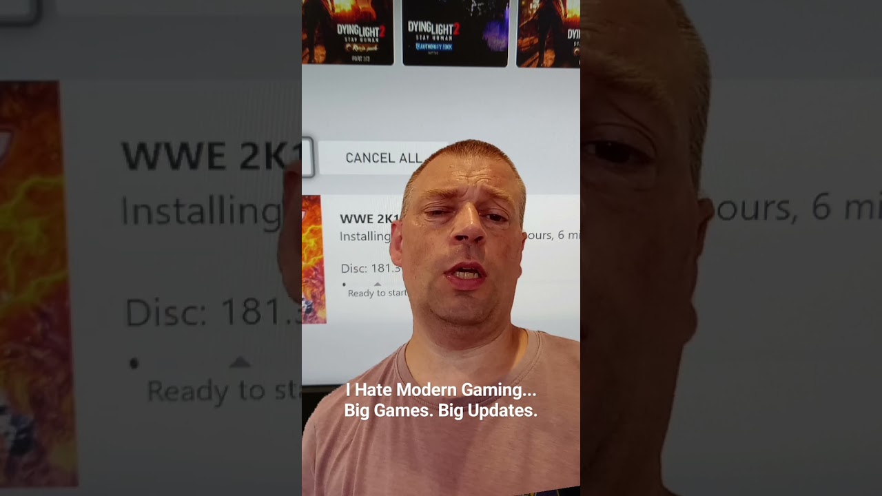 I Hate Modern Gaming. Big Games. Big Updates. #gameupdates