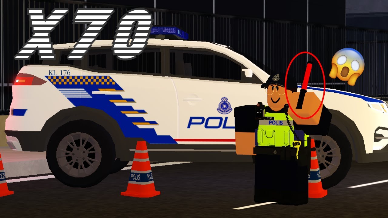 POLIS X70?! | PDRM ROBLOX MALAYSIA