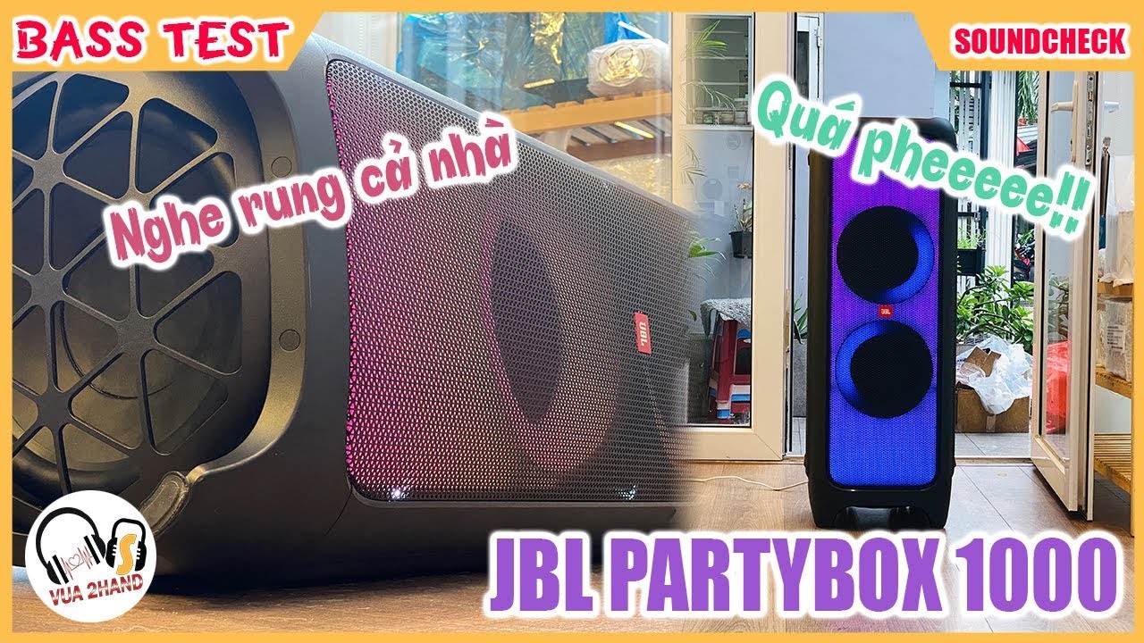 Nghe thử JBL PartyBox 1000 l Nghe mà rung cả nhà !! Quá pheeeee