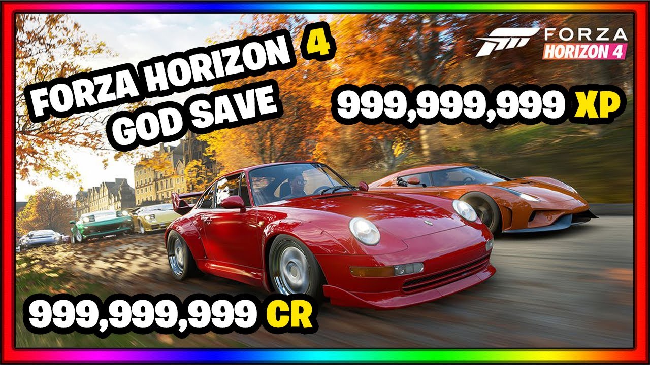 HOW TO MOD FORZA HORIZON 4 [GOD SAVE] (CR,RANK,RARE CARS)