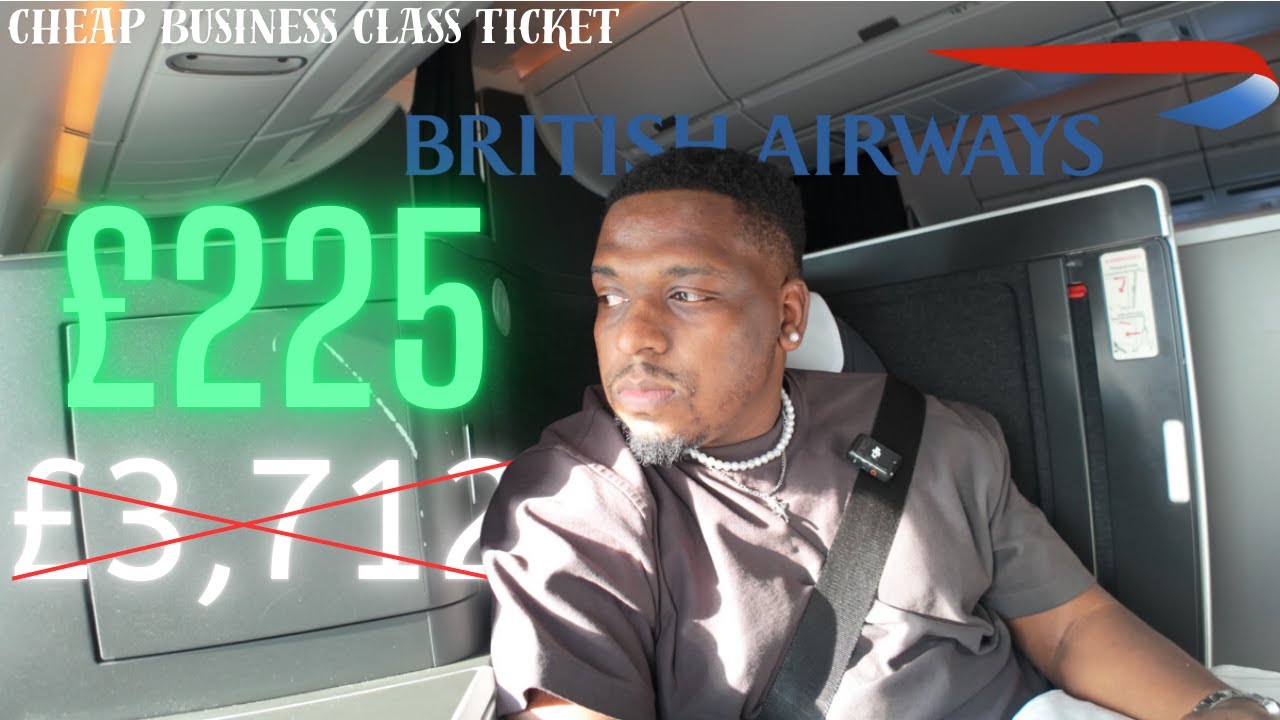 British Airways Business Class for &pound;225 Club Suite London Heathrow - Cape Town Airbus A350-1000
