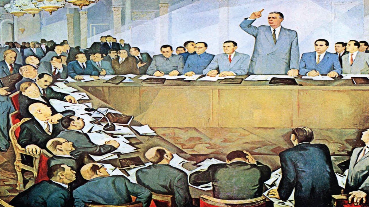 ENVER HOXHA PËRBALLË HRUSHOVIT / MBLEDHJA E 81 PARTIVE KOMUNISTE NË MOSKË (1960)