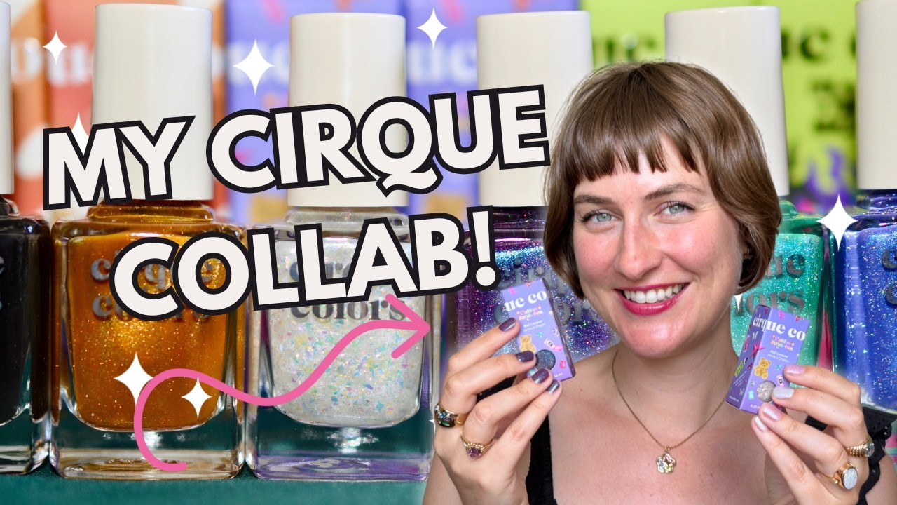 I created my own Cirque Colors & box! Creator Series: Vol. 1 Swatches and Story behind my polishes