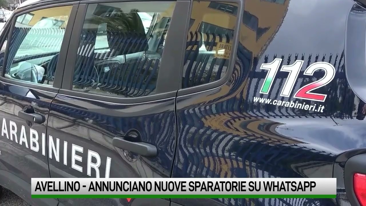 Avellino. Annunciano nuove sparatorie su WhatsApp