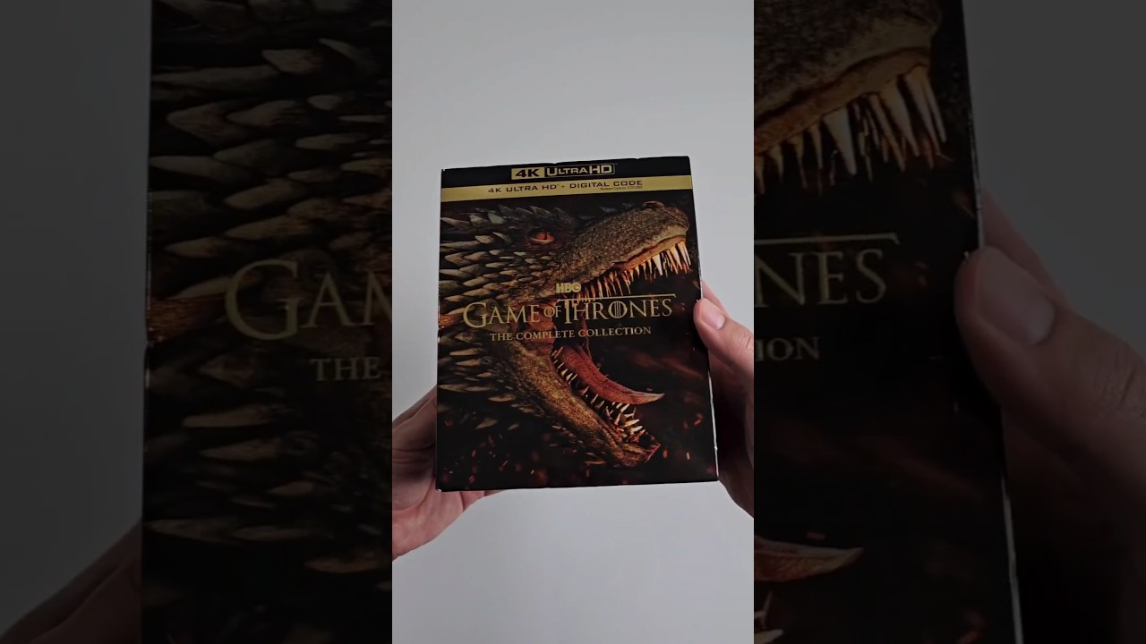 Game of Thrones 4k Blu-ray Series Collection #bluray #gameofthrones #4k @HBO
