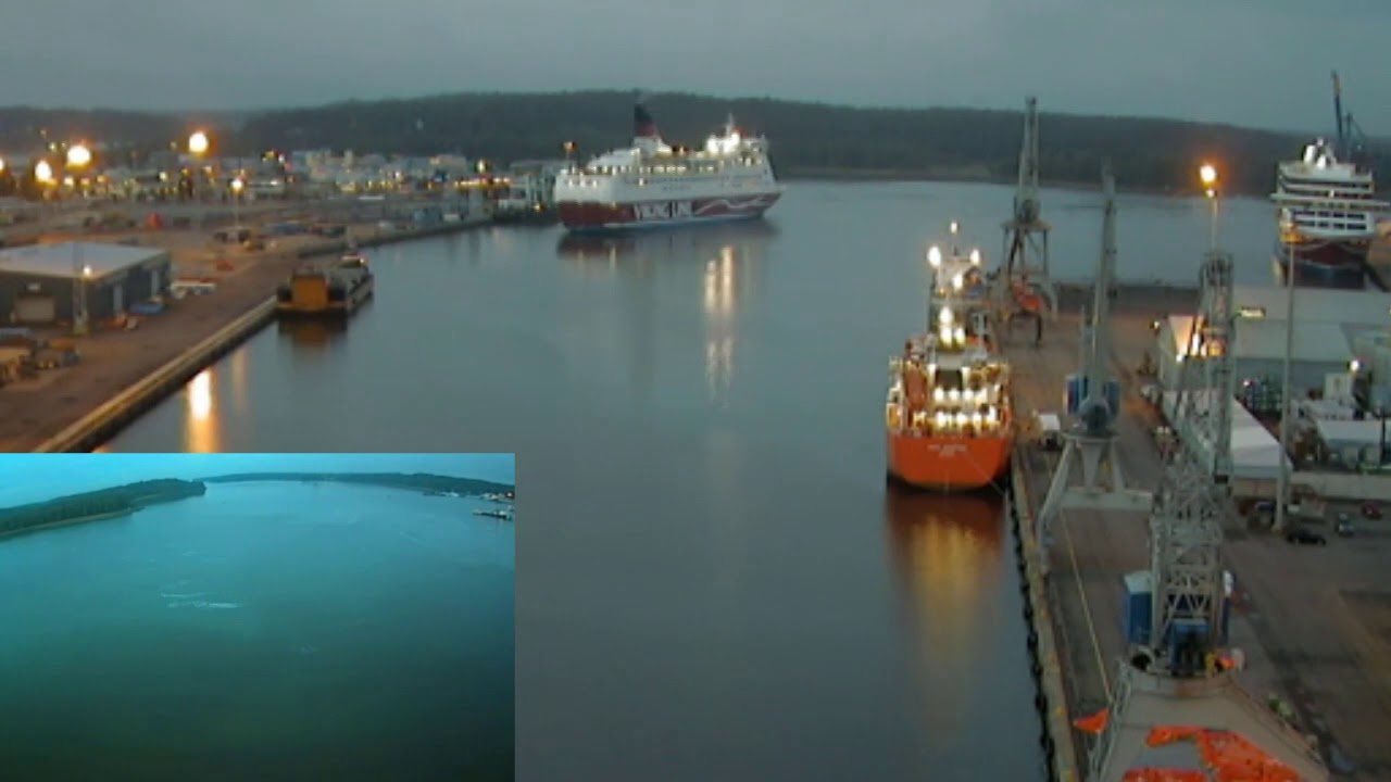 M/S Viking Grace and M/S Amorella service days in Turku