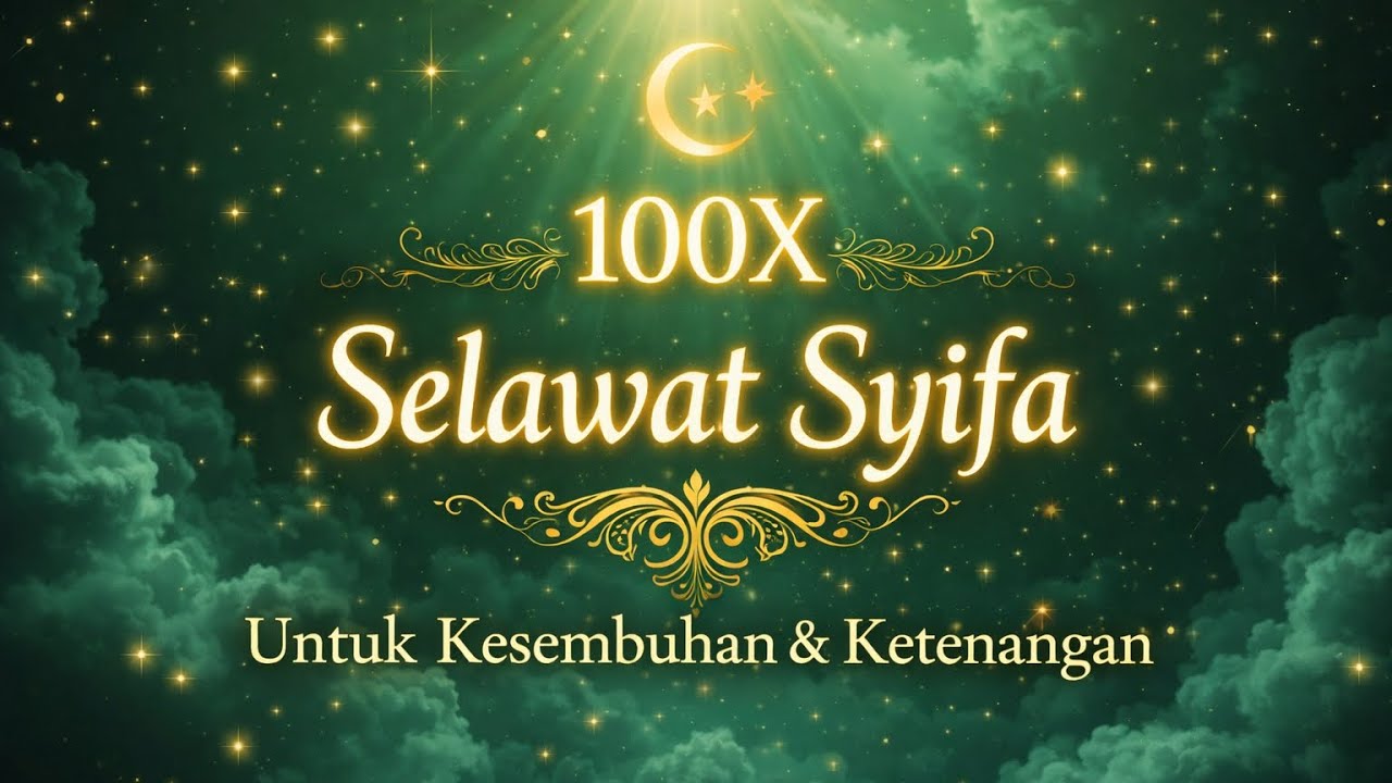 Rahasia Penyembuhan dengan Selawat Syifa 🌟 100X Ulang, selawat syifa, doa sembuh dari sakit