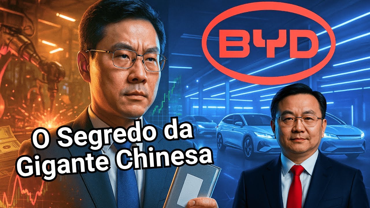 De “Simples Baterias” ao Domínio Mundial — O Segredo da BYD Que Ninguém Viu Chegar