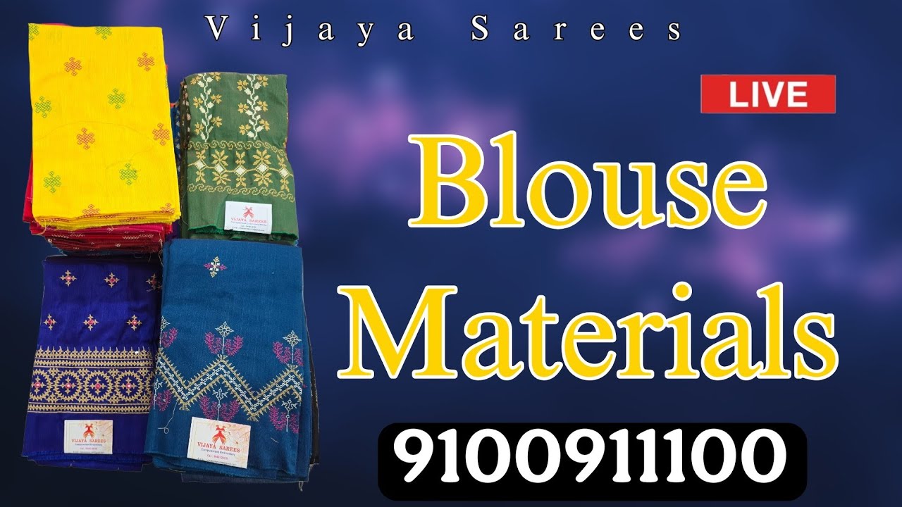 Blouse Materials