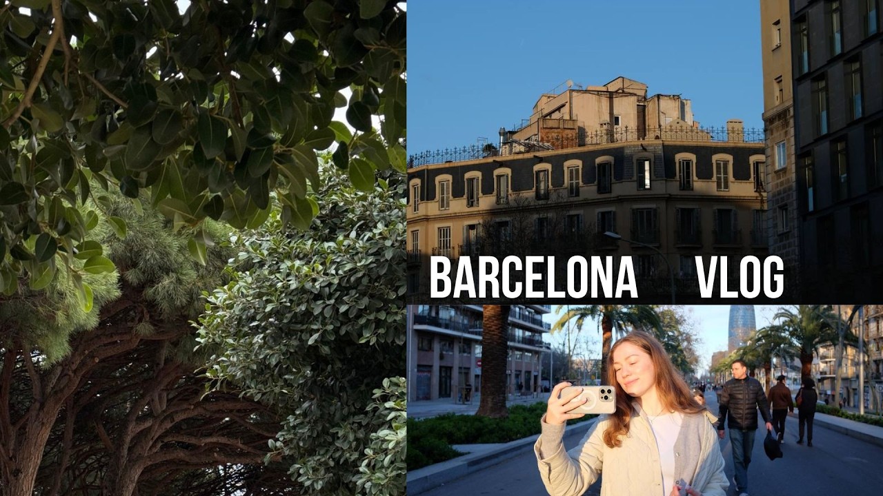 Barcelona Diaries: Golden Hour Strolls, Self-Care & My Current Hair Routine