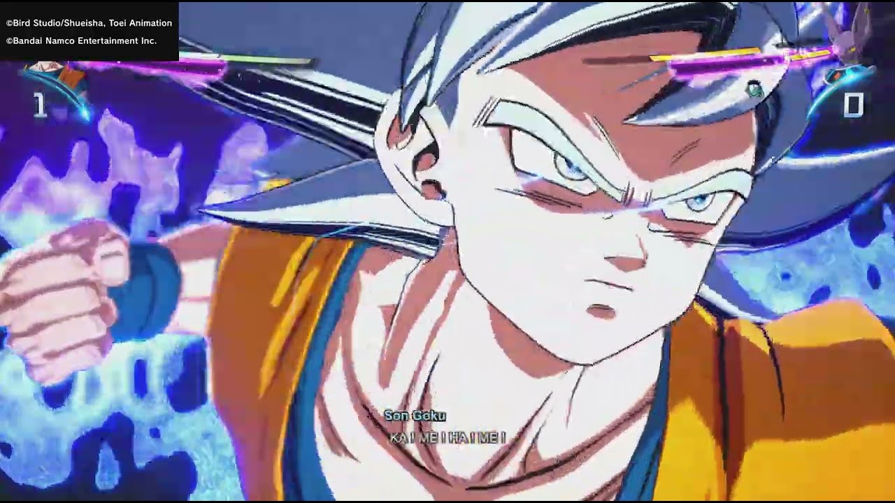 Beerus test Goku
