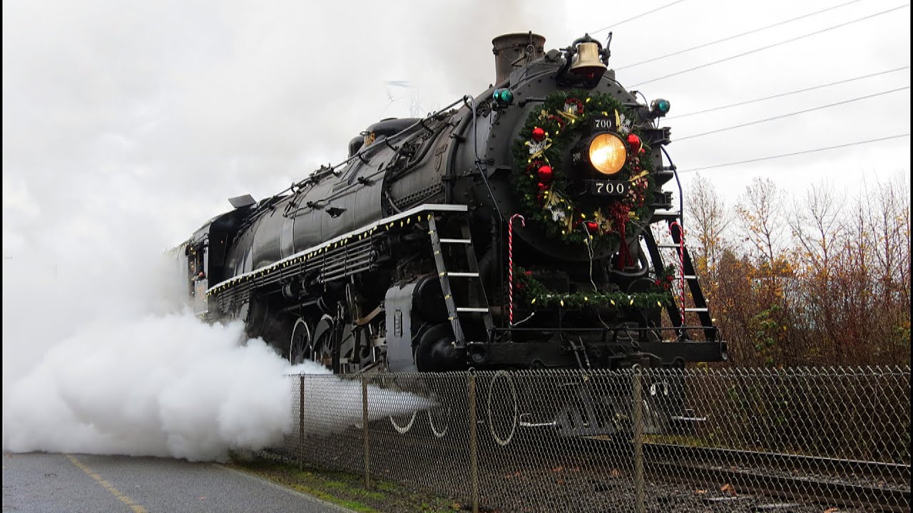 Spokane Portland And Seattle 700 Big Steam Locomotive 2014!