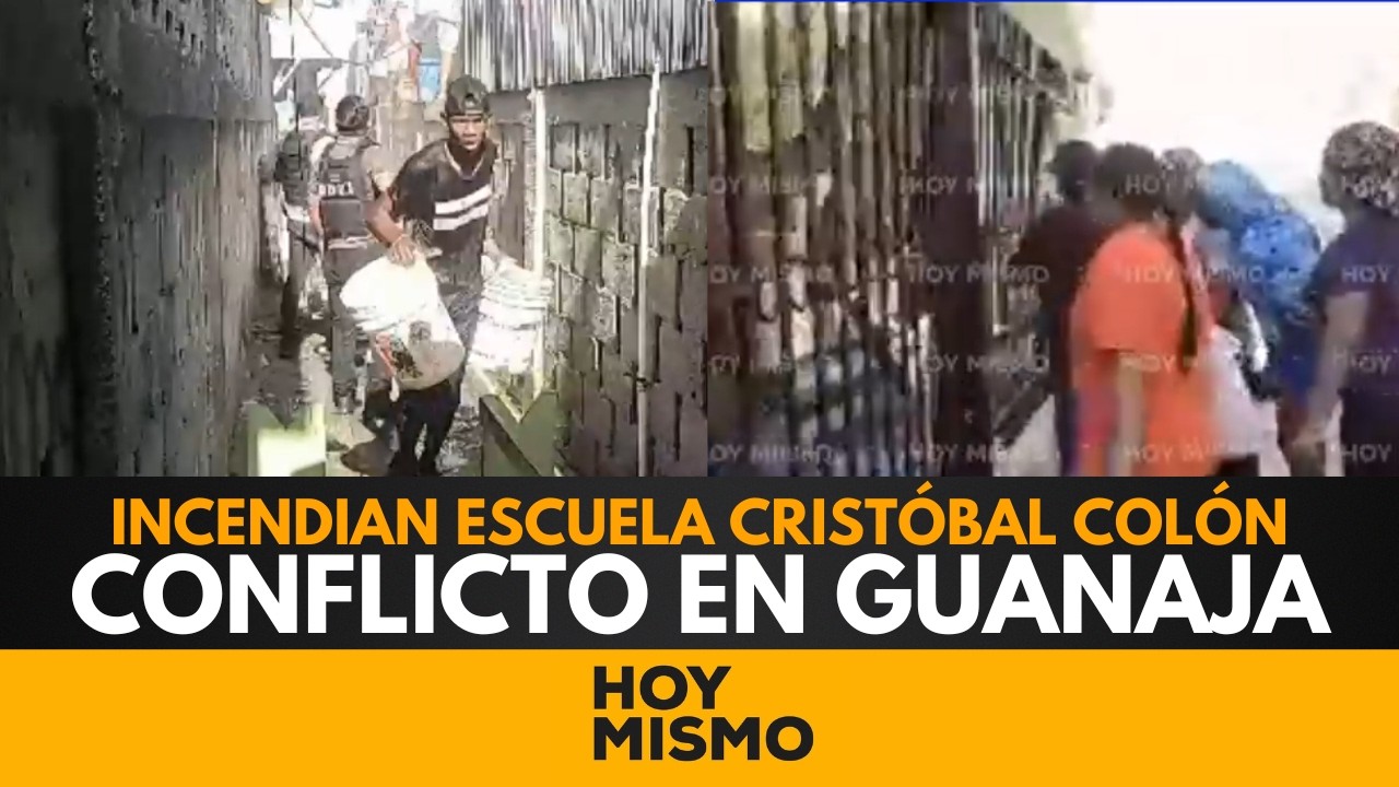 Se agudiza conflicto en Guanaja, incendian escuela Cristobal Colón