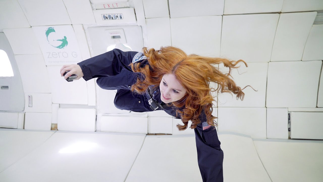 I survived zero gravity in the 