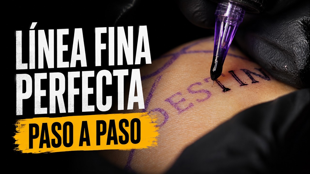 Tutorial de Tatuaje: Técnica de Líneas para tatuadores