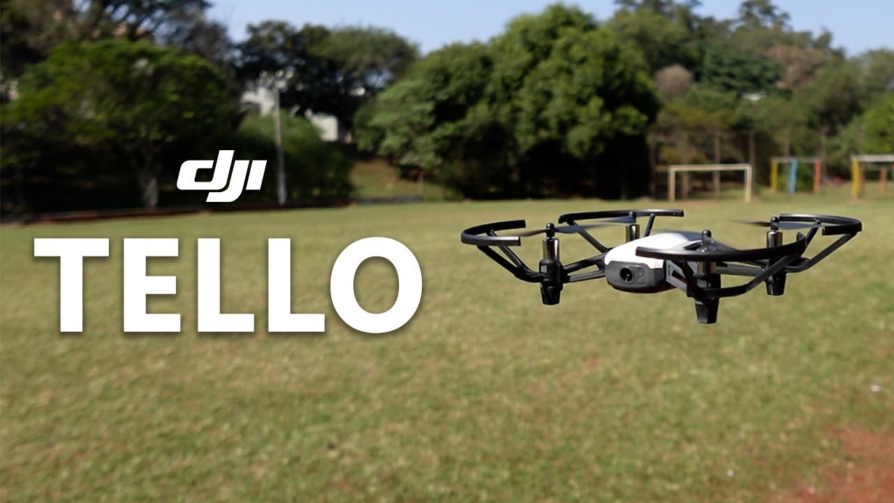 TELLO - O MENOR DRONE DA DJI
