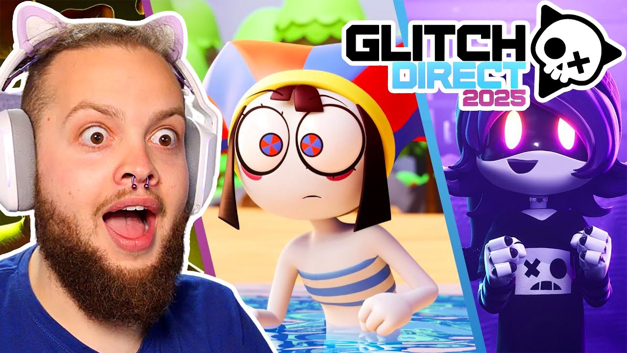 GLITCH DIRECT 2025 REACTION! (TADC, Murder Drones, Gaslight District AND SECRET ANNOUNCEMENT)