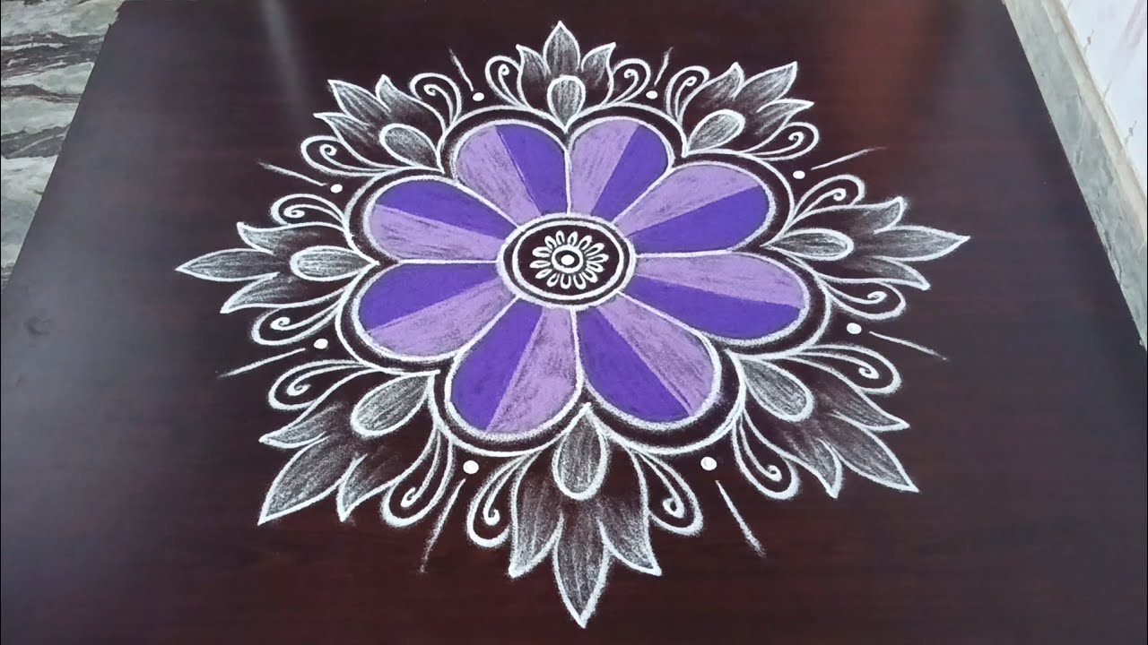 Thai velli padikolam//Thai poosam special easy design kolangal//Lathakolam