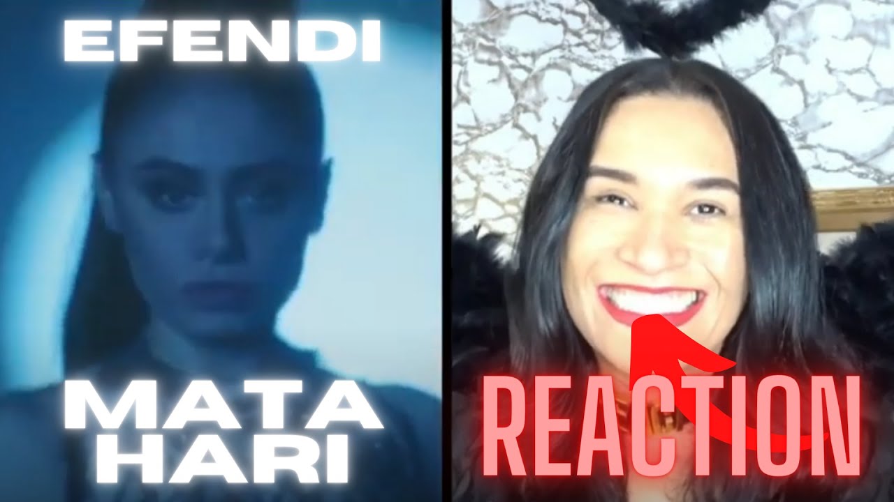 Reaction Efendi | Mata Hari | Azerbaijan | Eurovision 2021