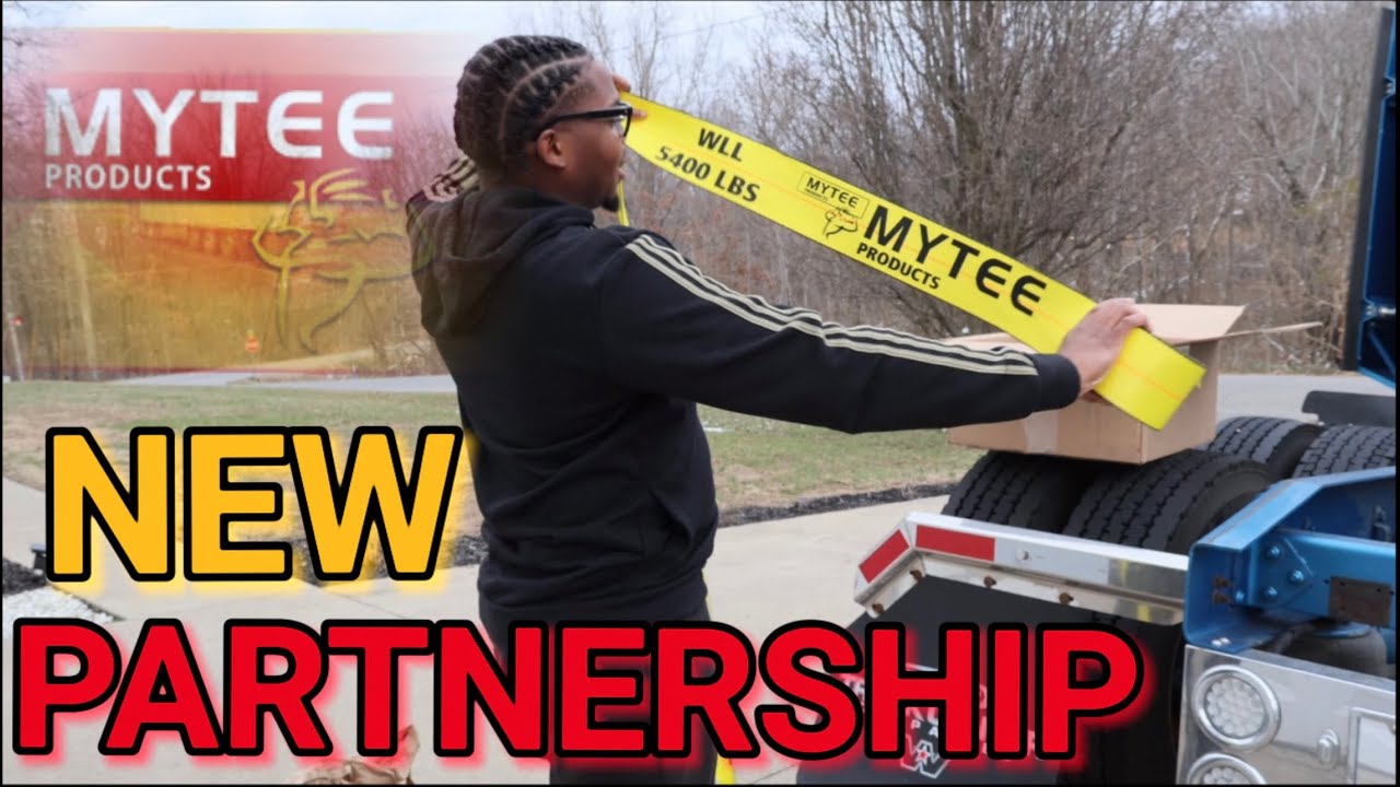 NEW PARTNERSHIP OPPORTUNITY WITH “ MYTEE PRODUCTS “ SUPER HAPPY FLATBED TRUCK DRIVER #mytee #sponsor