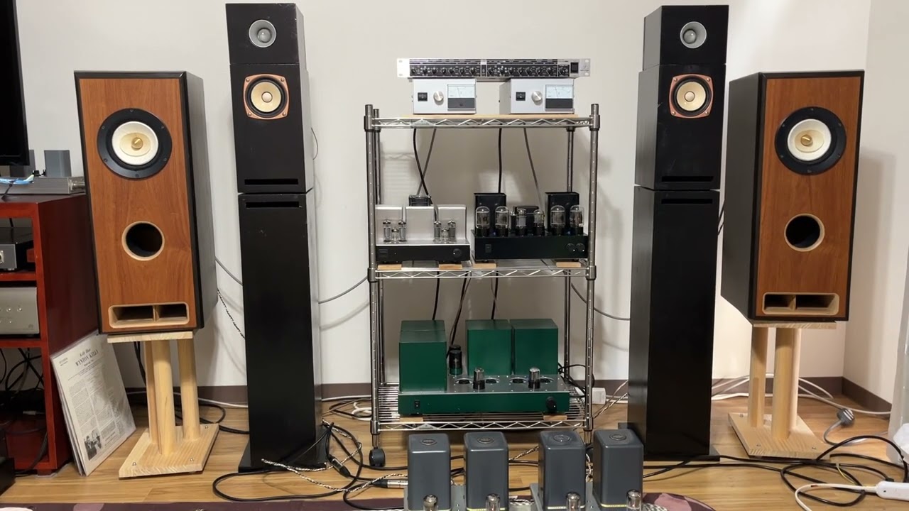 EL-34pp Or KT-88pp全段差動メインアンプモノラル仕様の音（RSDのEL-34を使用）