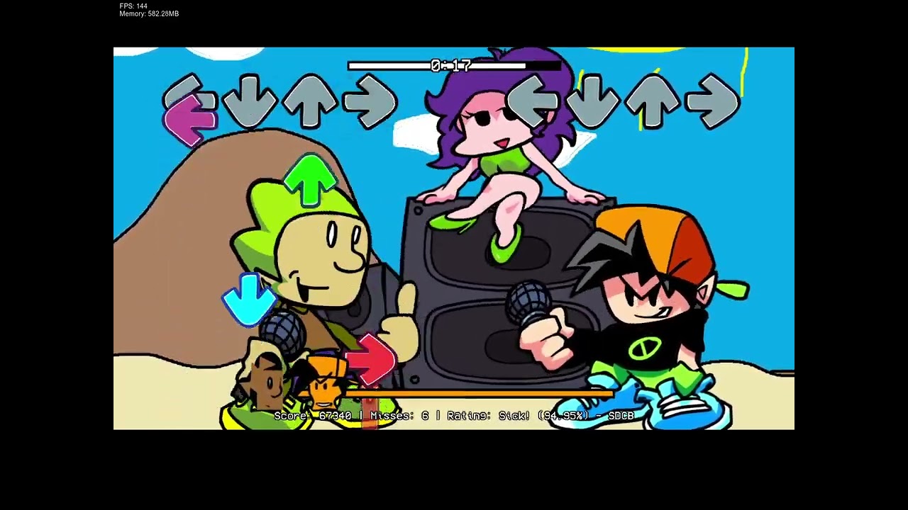 Fnf cool-side (goofy ahh mod)
