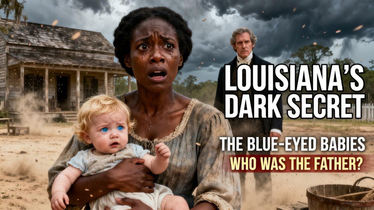 Louisiana Kept Finding Slave Babies With Blue Eyes and Blonde Hair — The One Father Behind It All.
