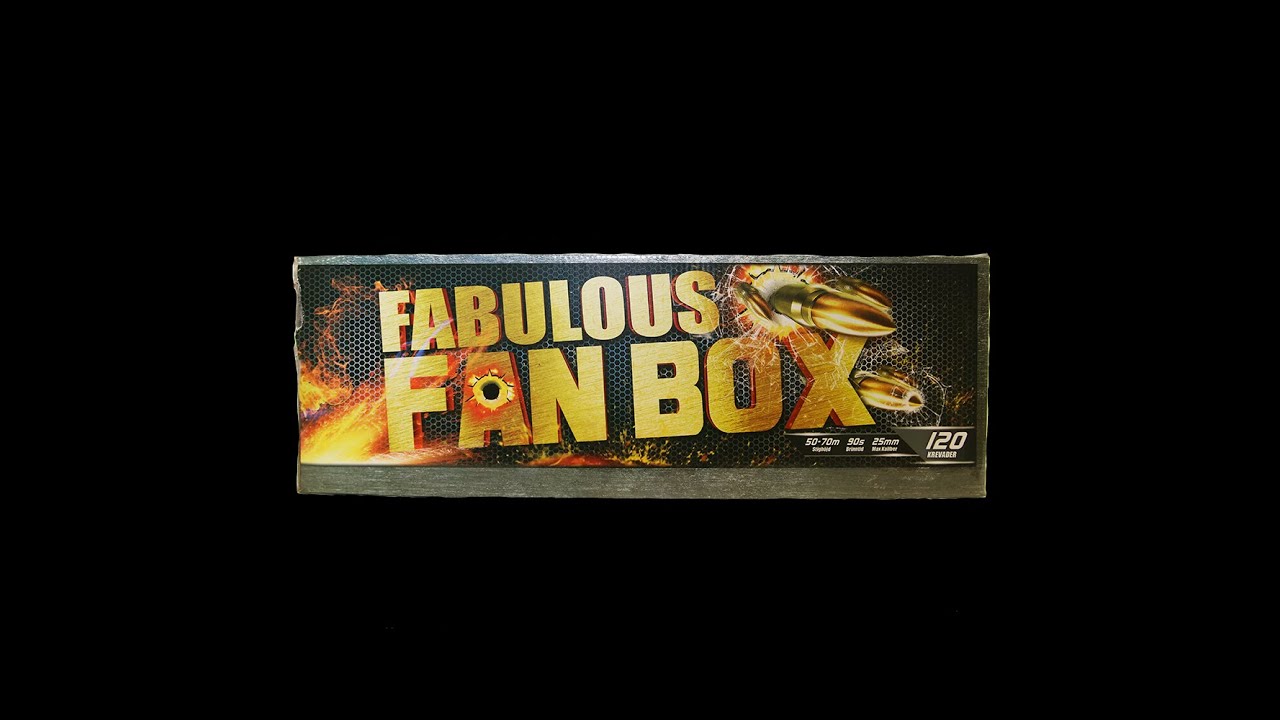Fabolous fan box (Hanssons fyrverkeri)
