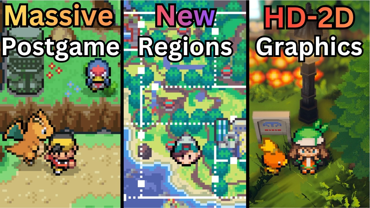 The Best Pokemon Fan Games and ROM Hacks of August 2026!