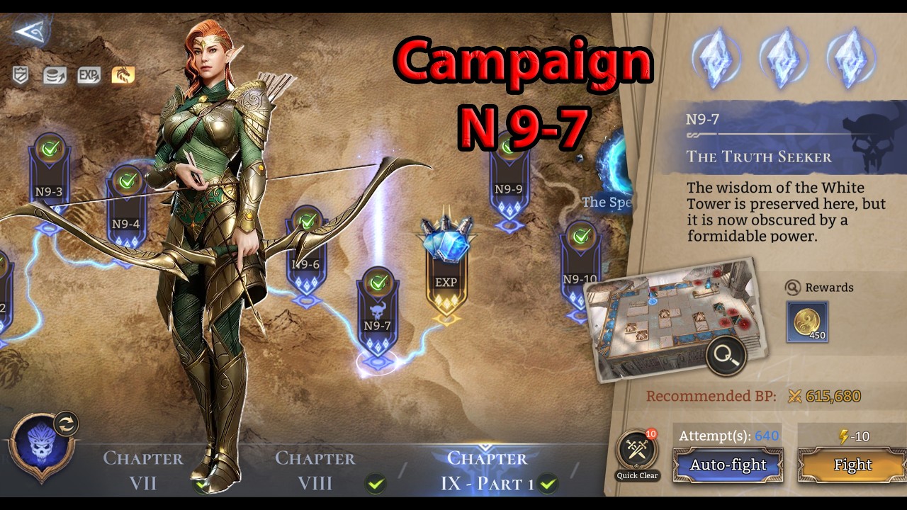 Campaign Stage N9-7 || Epics Only || Easy || Watcher of Realms || Presented By The Surgeon ||