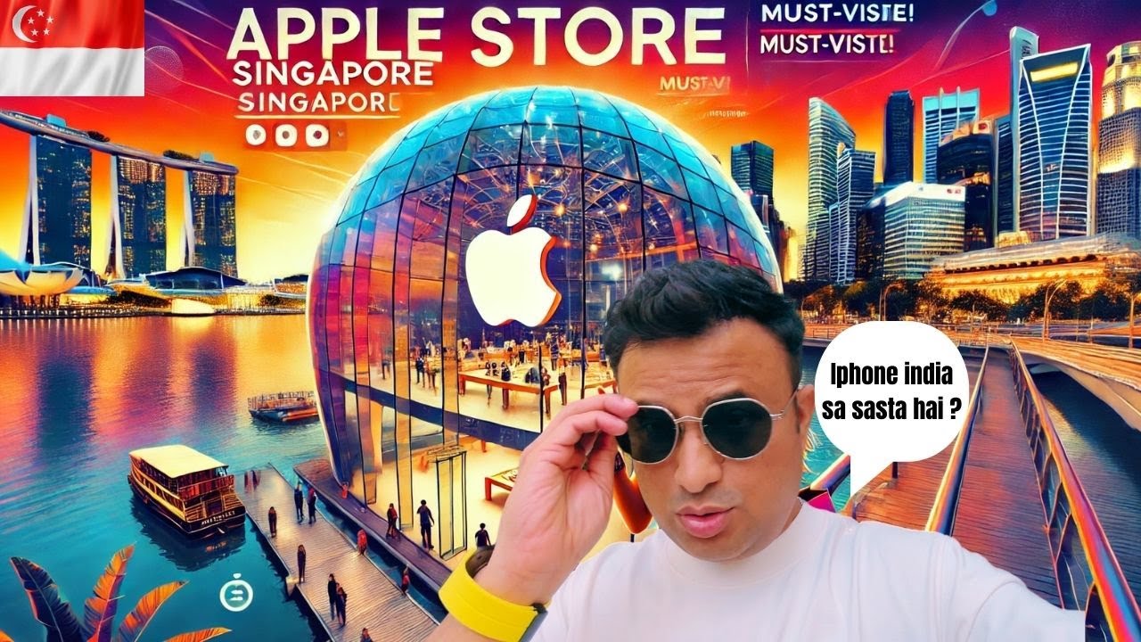Apple Store Marina Bay Sands Singapore : The Most Unique Apple Store in the World!