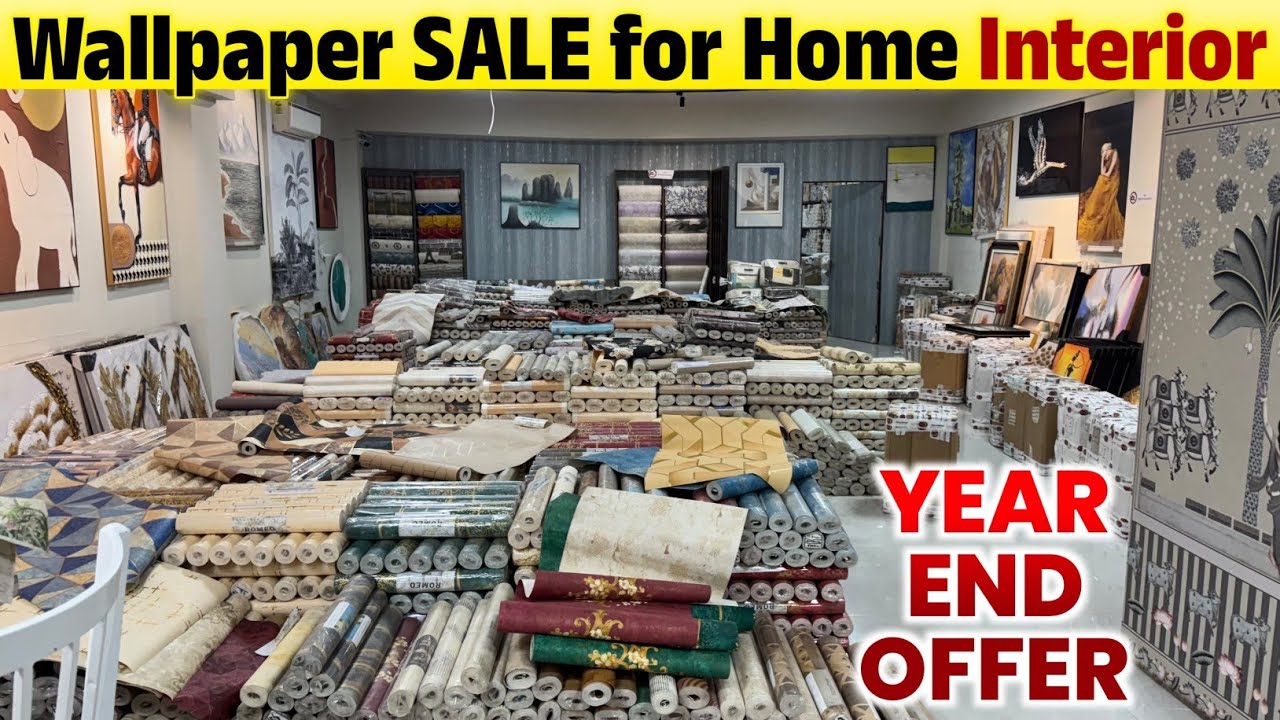 Wallpaper SALE 🔥 Best Imported & Customized Wallpapers | Interior & Home Decor Items in Delhi